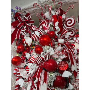 4.75" White Snow Ornament