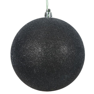 4.75in Black Christmas Ornament Assortment (Set of 4)