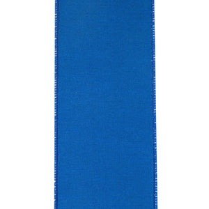 4in Terra Cotta Ceramics Chinoiserie Ribbon: Blue (10 Yards)