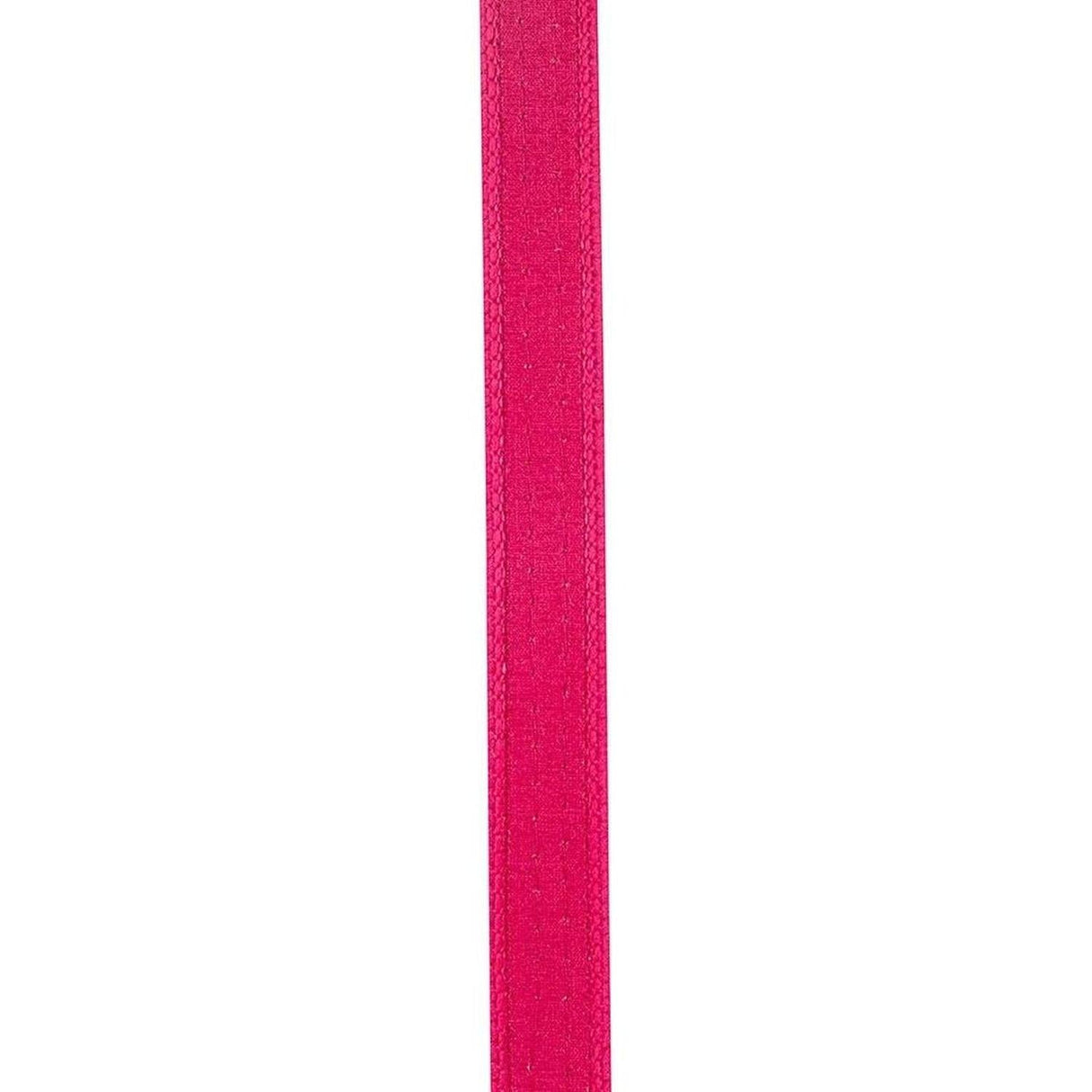 5/8" Sequin Trimmed Dupioni Ribbon: Lime/Pink (5 Yards)