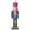 6" Preppy Bright Color Nutcracker Ornaments With Pearls