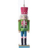 6" Preppy Bright Color Nutcracker Ornaments With Pearls