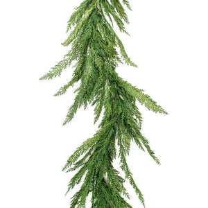 6' Soft Cedar Garland