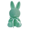7" Flocked Sitting Bunny (Assorted Colors)
