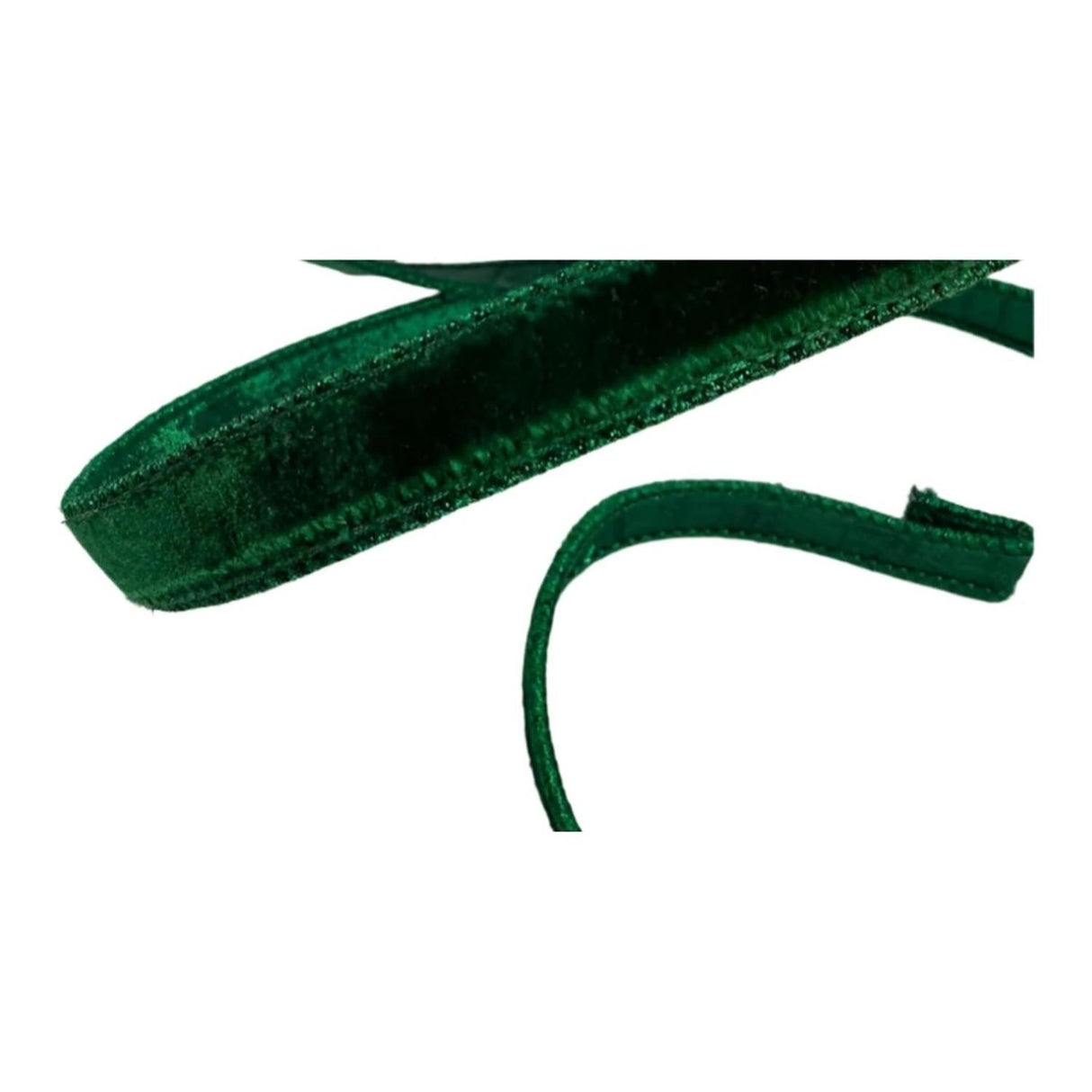 .75" Velvet Luster Ribbon: Emerald Green (10 Yards)