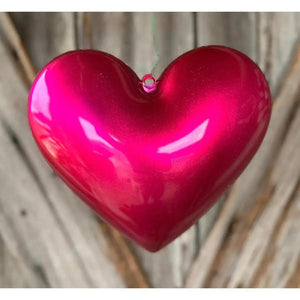 8" Candy Apple Heart