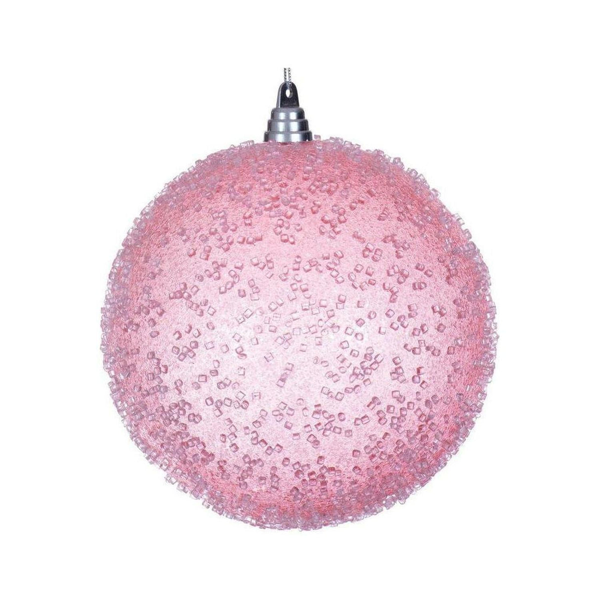 8" Pink Icy Sugar Ball