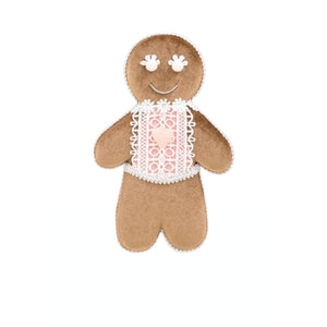 8in Gingerbread Girl Ornament