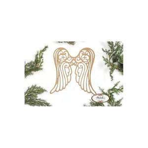 Angel Wings Wood Cutout - Unfinished Wood