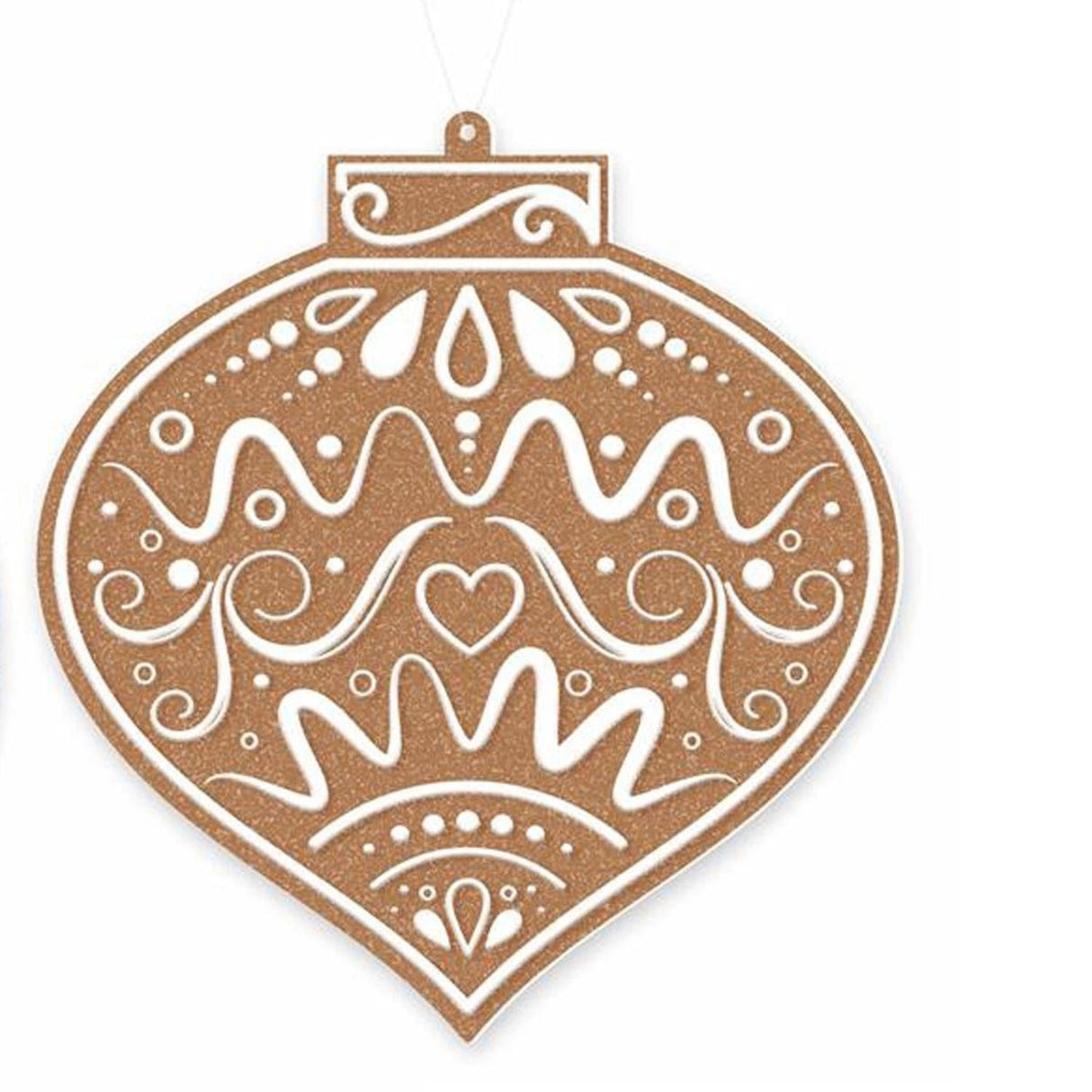 Double Sided Gingerbread Ornament (Asst 2)