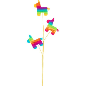30" Fabric Fiesta Donkey Pinata Spray