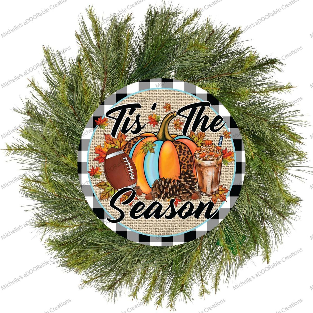 Fall Football Tis The Season Sign