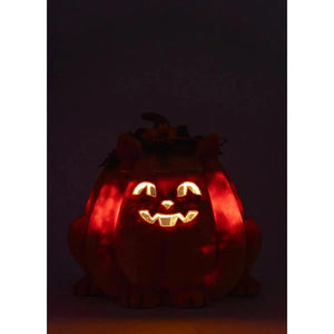 Jackie The Kitty Cat Pumpkin Candy Container