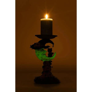 Jacks and Cats Moon Pillar Candle Holder