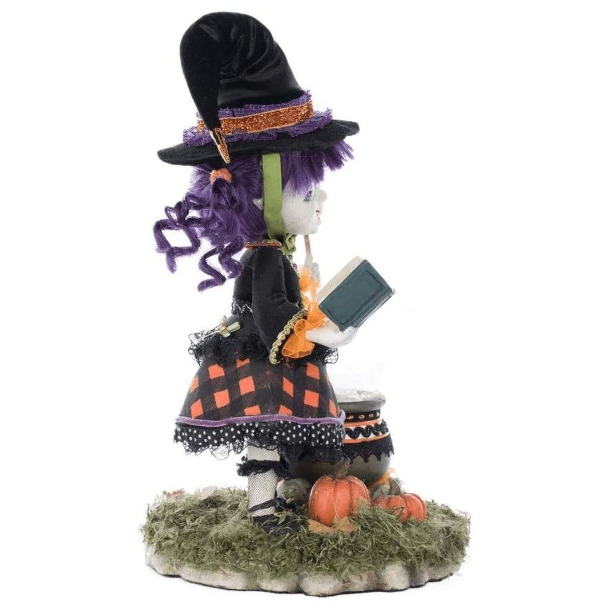 Katherine's Collection 11" Poppy Broomson Witch Tabletop