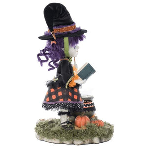 Katherine's Collection 11" Poppy Broomson Witch Tabletop