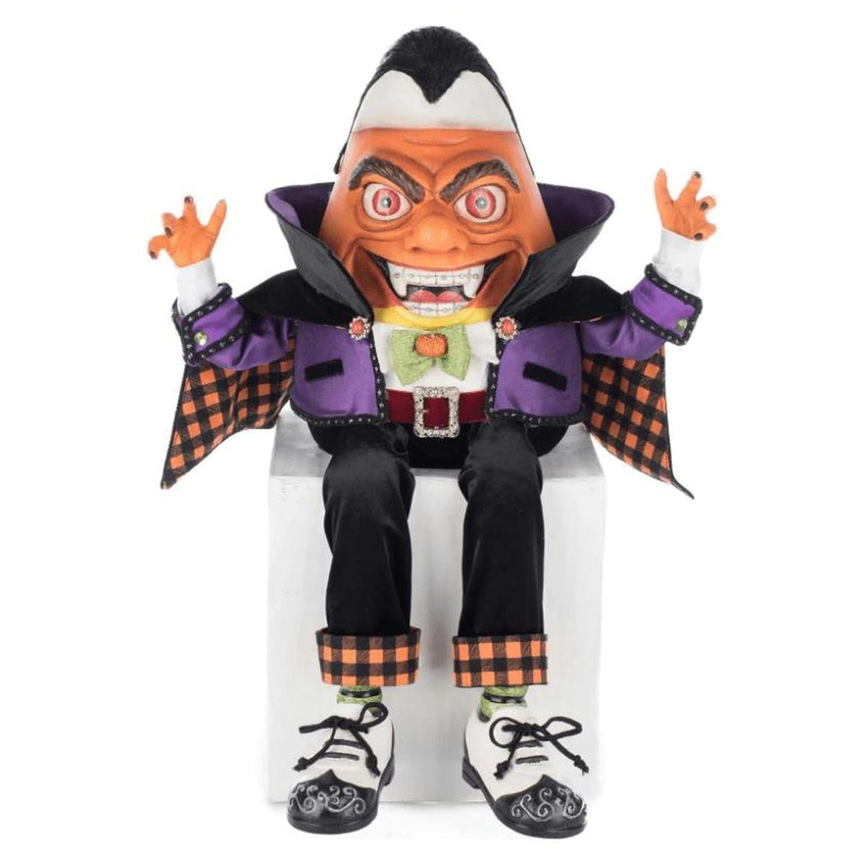 Katherine's Collection 19" Count Candy Corn Ledge Sitter