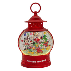 Kurt Adler 10-Inch Disney Lantern with Spinning Glitter Water
