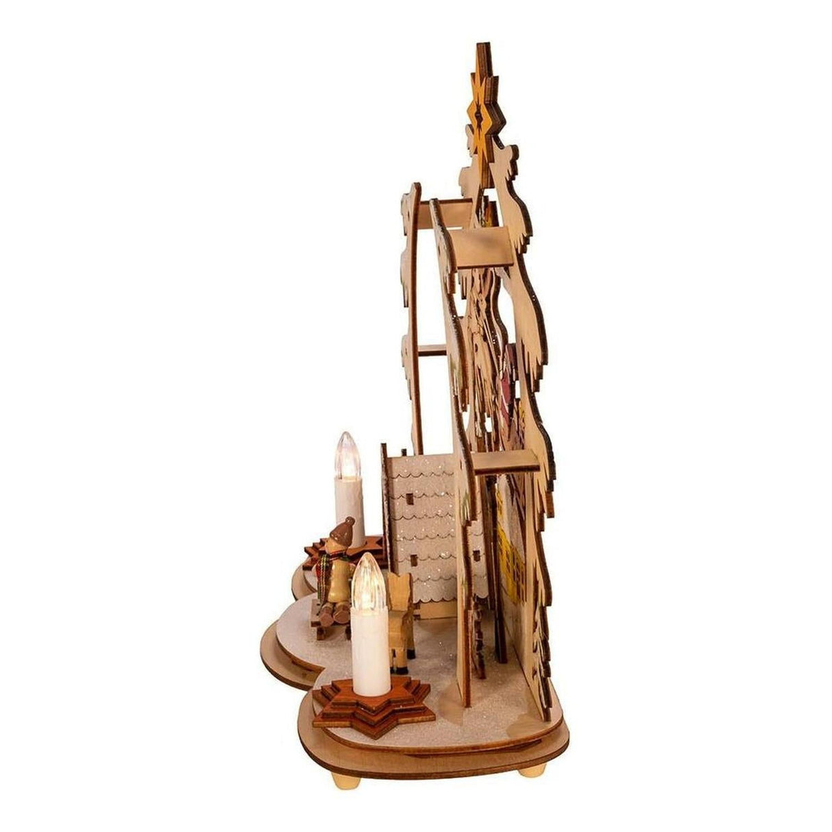 Kurt Adler 10.82" Battery-Operated Village LED House