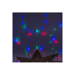Kurt Adler 13.4 Inch Gold Glitter Polaris Projector Tree Topper