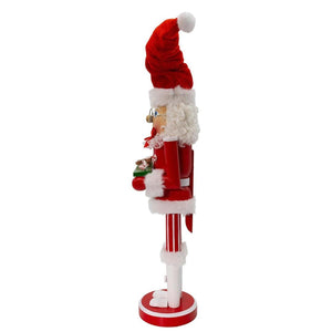 Kurt Adler 15" Wooden Mrs. Claus Nutcracker
