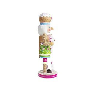 Kurt Adler 16-Inch Wooden Gingerbread Nutcracker