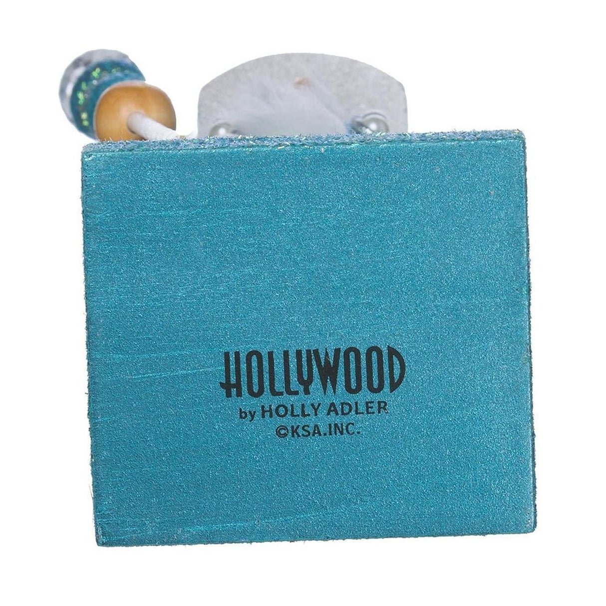 Kurt Adler 17" Hollywood Turquoise/White Nutcracker