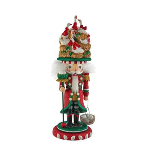 Kurt Adler 18" Hollywood Nutcrackers™ Six Geese A Laying Nutcracker
