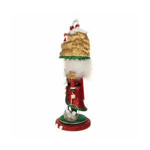 Kurt Adler 18" Hollywood Nutcrackers™ Six Geese A Laying Nutcracker