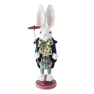 Kurt Adler 18" Hollywood Nutcrackers™ White Rabbit Nutcracker