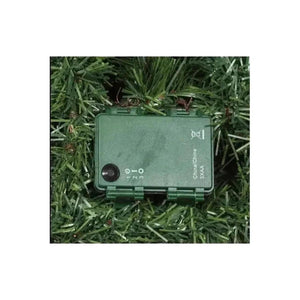 Kurt Adler 26-Inch Battery-Operated Pre-Lit Red And Green Wall Tree With Bow