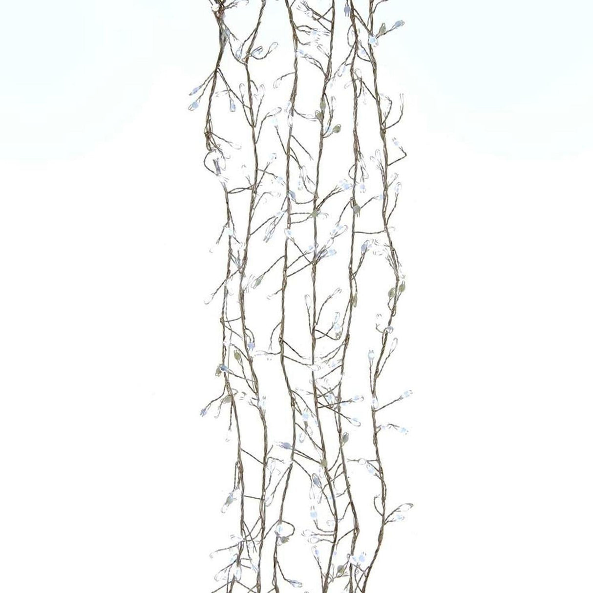 Kurt Adler 300-Light Cluster Garland Cool White LED Twinkle Lights
