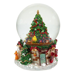 Kurt Adler 6-Inch Christmas Tree Revolving Music Box