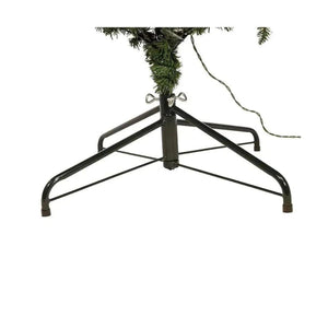 Kurt Adler 7-Foot Pre-Lit Pine Tree with Clear Lights