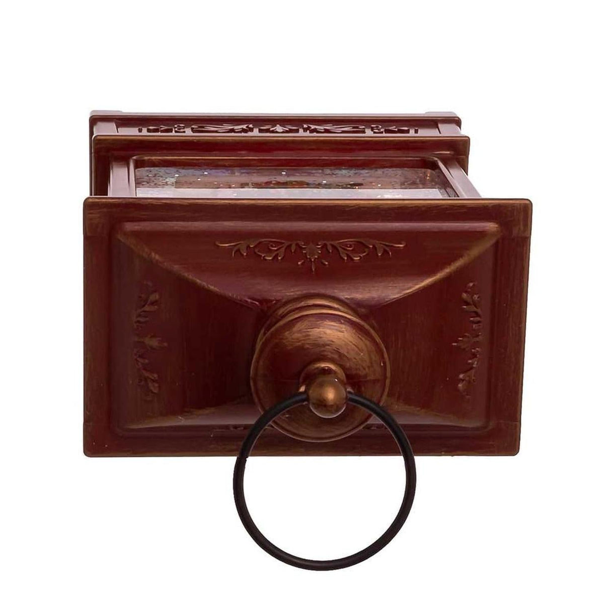 Kurt Adler 8-Inch Nutcracker Swirl Water Lantern