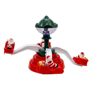 Kurt Adler Musical Christmas Deco with Santa Table Piece