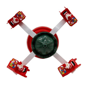 Kurt Adler Musical Christmas Deco with Santa Table Piece
