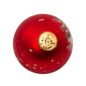 Kurt Adler Twelve Days Of Christmas Glass Ball Ornaments