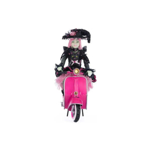 Pink Panic Possession Rosalie On Vespa Tabletop