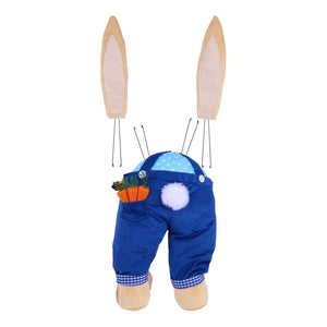 Plush Boy Bunny Wreath Decor Kit