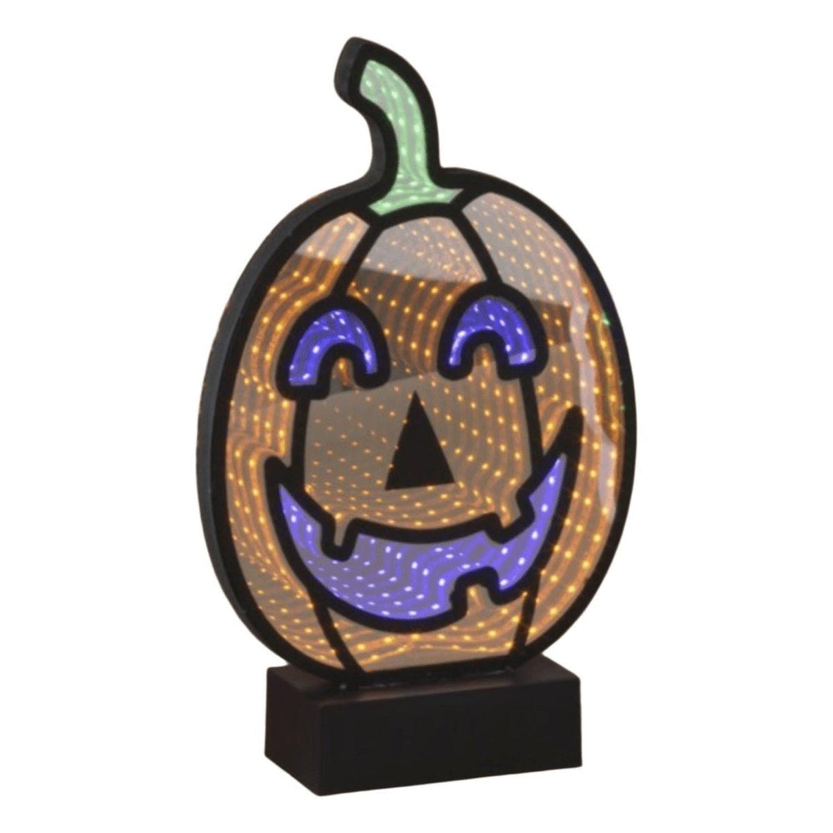 Pumpkin Infinity Light Display 11"H