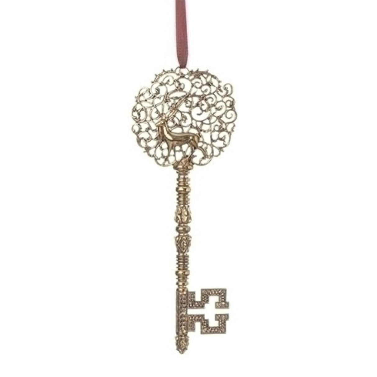 Santa's Secret Key Ornament