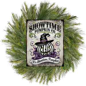 Showtime Pumpkin Co Halloween Sign