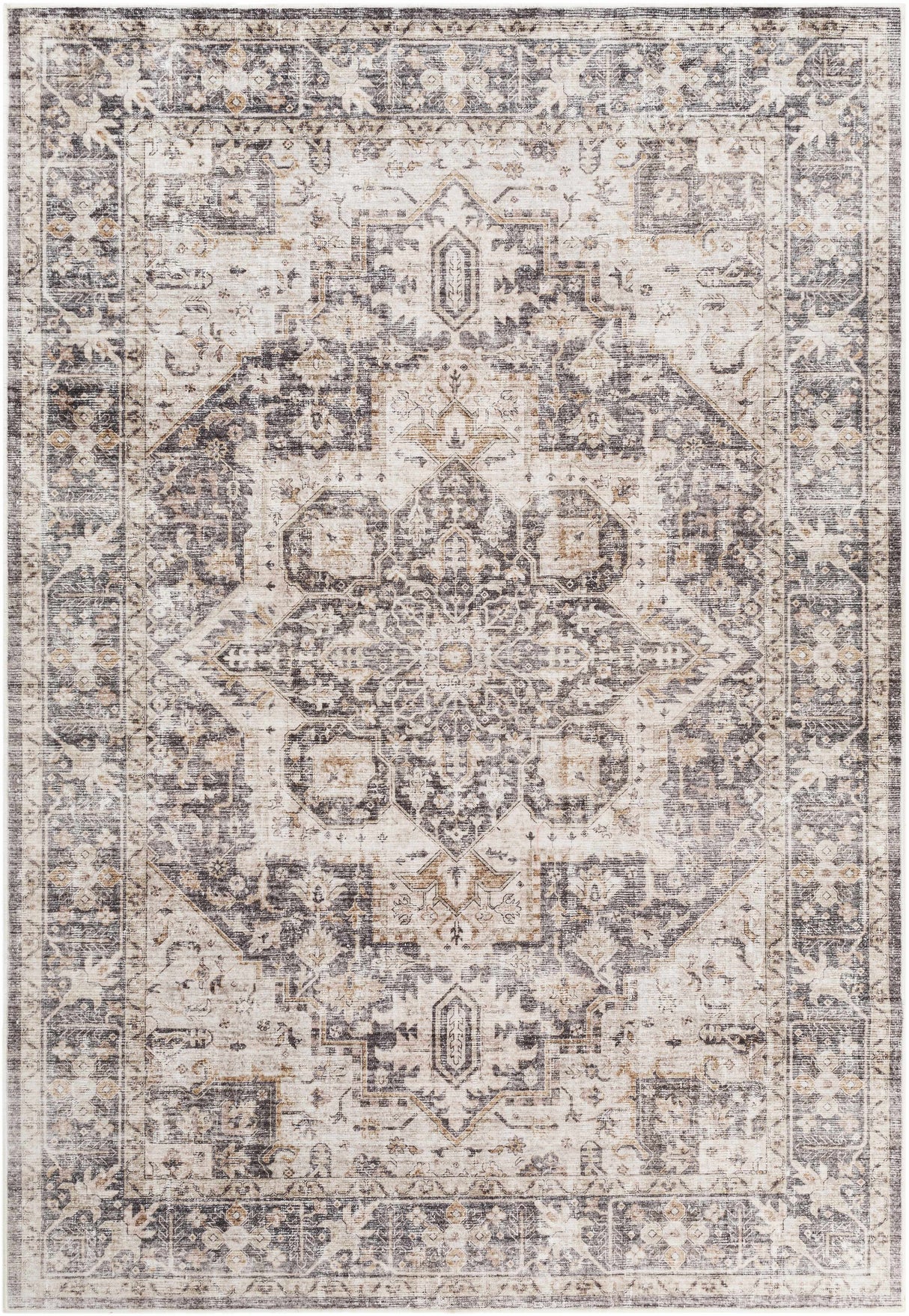 Bevin Washable Area Rug