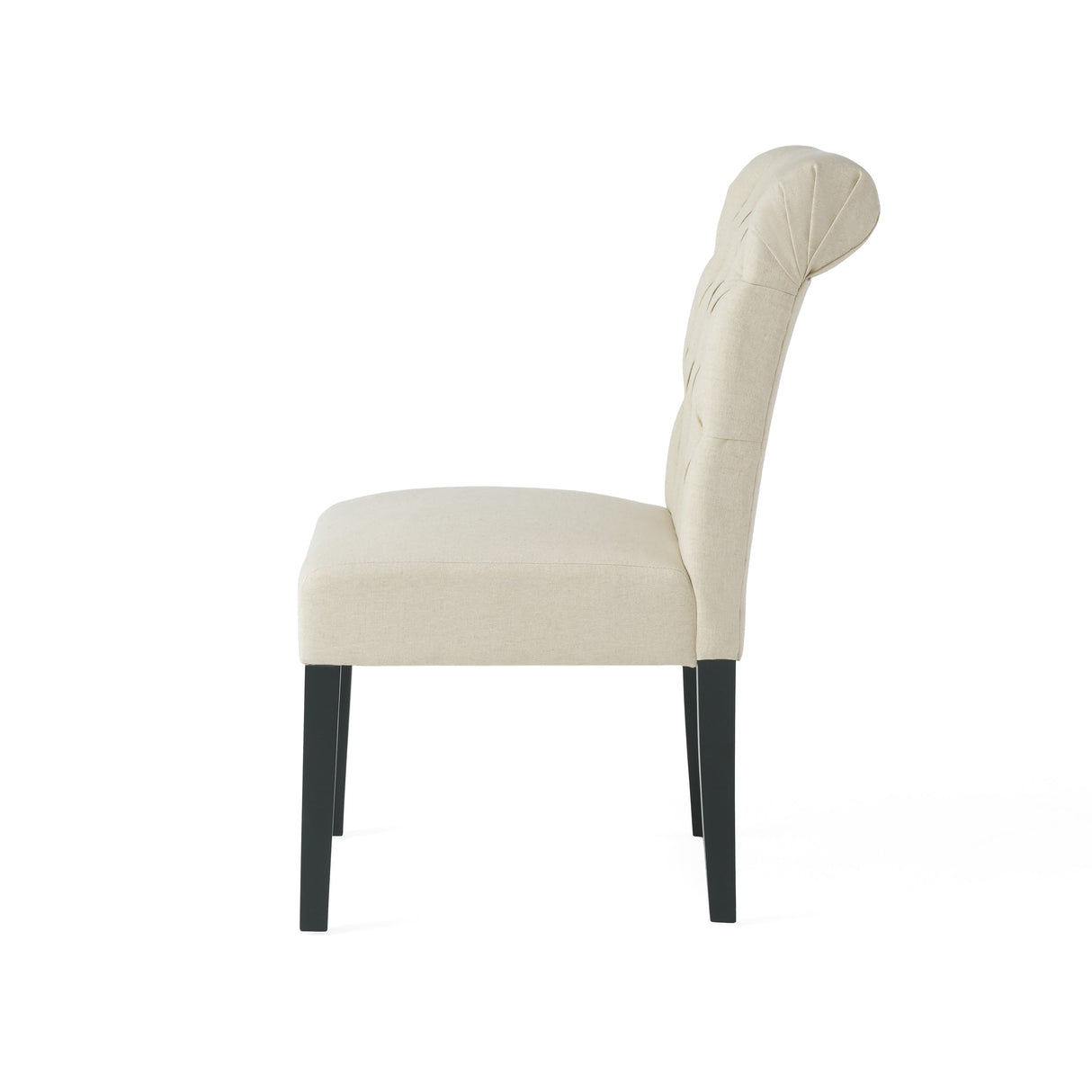 Broxton Tufted Rooltop Dining Chairs, Set of 2