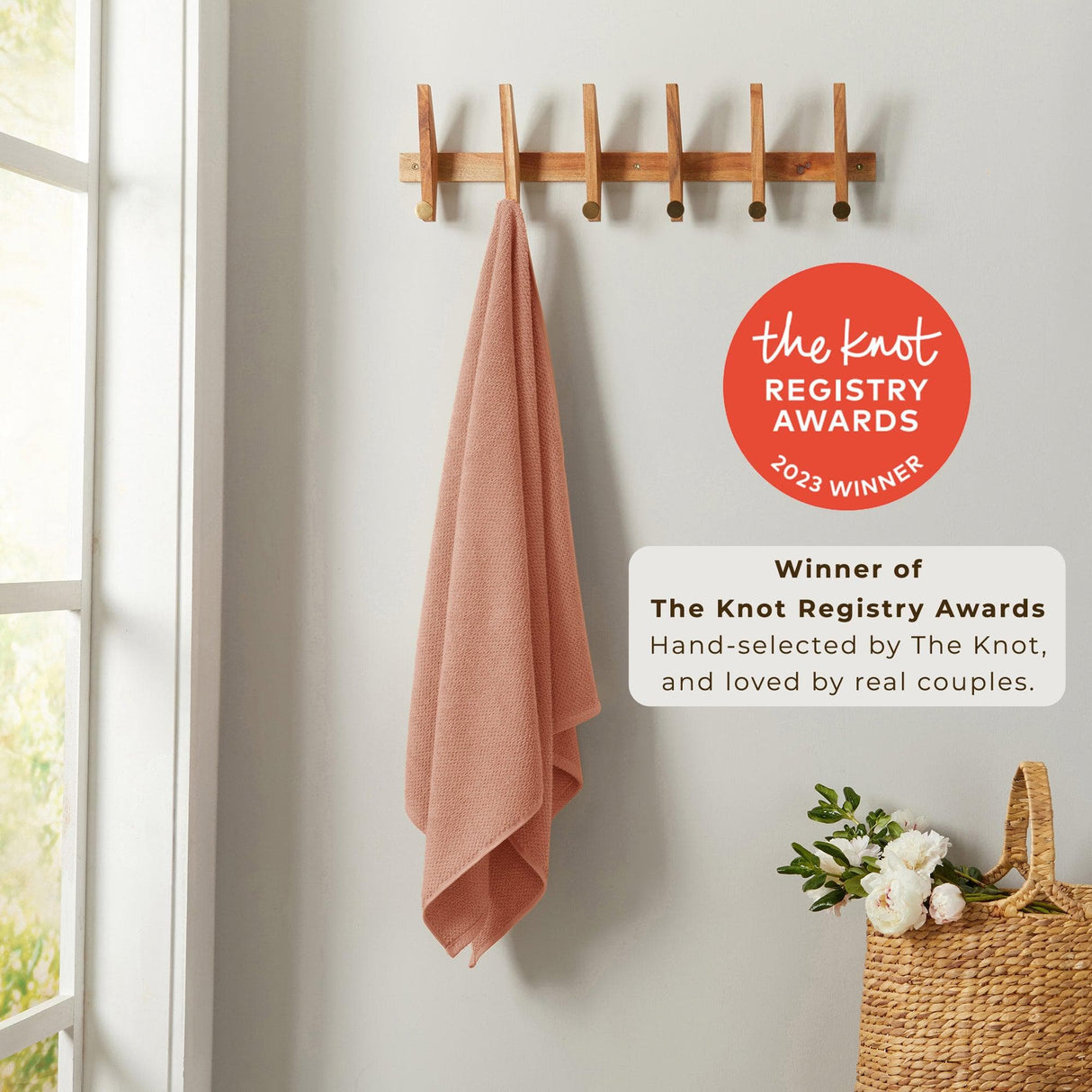Cotton textured bath towel set - acacia collection