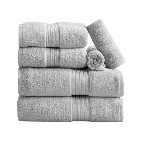 Cotton terry bath towel set - cooper collection
