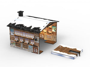 Lighted Ski Station Cover