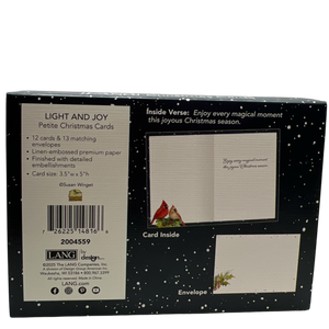 Light and Joy Petite Christmas Cards