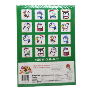 Chocolate Advent Calendar (1.76 oz) - Santa and Friends